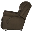 Catnapper Grady Polyester Rocker Recliner with Deluxe Heat & Massage in Brown