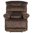 Catnapper Release Power Lift Recliner with Zero Gravity Recline in Brown Fabric