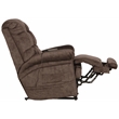 Catnapper Release Power Lift Recliner with Zero Gravity Recline in Brown Fabric