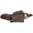 Catnapper Release Power Lift Recliner with Zero Gravity Recline in Brown Fabric