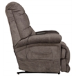 Catnapper Release Power Lift Recliner with Zero Gravity Recline in Gray Fabric