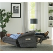 Catnapper Release Power Lift Recliner with Zero Gravity Recline in Gray Fabric
