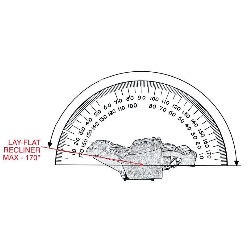Catnapper Eastland Lay Flat Reclining Loveseat in Gray Polyester Fabric