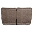 Catnapper Thompson Power Reclining Loveseat in Brown Polyester Fabric