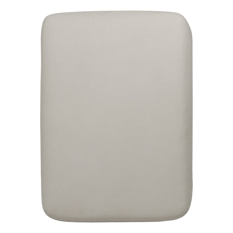 Catnapper Cora Ottoman in Plush Ecru 