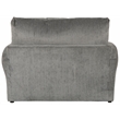 Catnapper Jefferson Chair & 1/2 with Cuddler Cushion in Gray Polyester Fabric