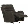 Catnapper Gabi Power Rocker Recliner with USB Charging Port in Gray Fabric