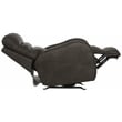 Catnapper Gabi Power Rocker Recliner with USB Charging Port in Gray Fabric