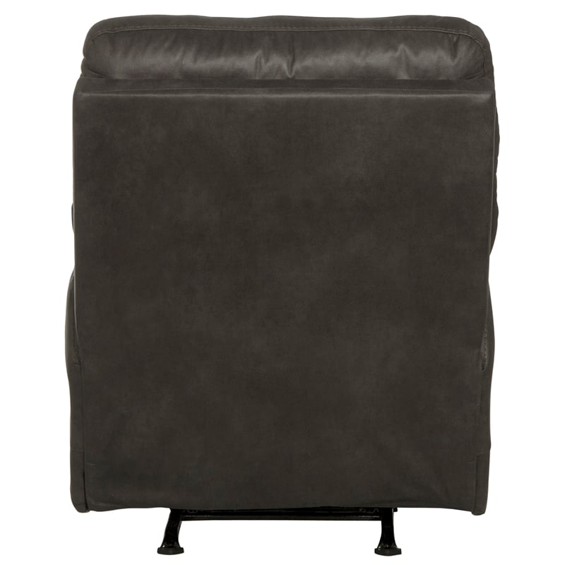 Catnapper Gabi Power Rocker Recliner with USB Charging Port in Gray Fabric