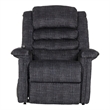 Catnapper Buckner Power Lift Assist Recliner in Blue Polyester Fabric