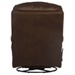 Catnapper Marge Swivel Glider Recliner in Brown Polyester Fabric