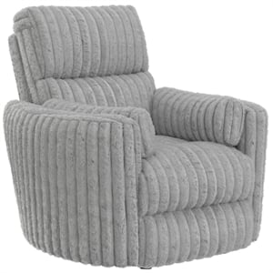 Daydream Power Rocker Recliner with USB Charging & Faux Fur in Gloucester Gray