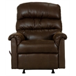 Catnapper Capri Rocker Recliner in Chocolate Brown Polyester Fabric