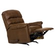 Catnapper Capri Rocker Recliner in Tanner Brown Polyester Fabric