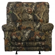 Catnapper Cloud Nine Chaise Rocker Recliner Chair in Mossy Oak Print