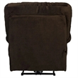 Catnapper Cloud 12 Power Lay Flat Chaise Recliner in Chocolate