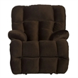 Catnapper Cloud 12 Power Lay Flat Chaise Recliner in Chocolate