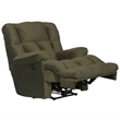 Catnapper Cloud 12 Power Lay Flat Chaise Recliner in Sage