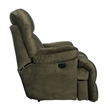 Catnapper Cloud 12 Power Lay Flat Chaise Recliner in Sage
