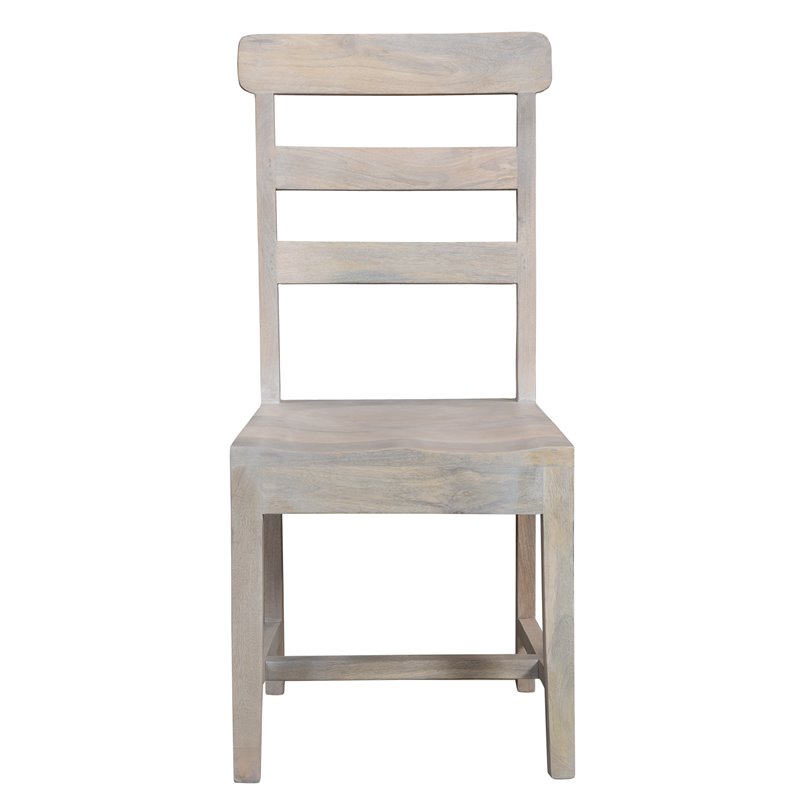 Taran Designs Brooke Solid Wood Dining Chairs (Set of 2) in White