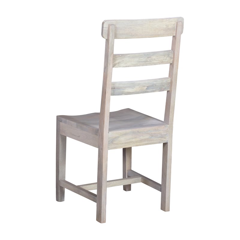 Taran Designs Brooke Solid Wood Dining Chairs (Set of 2) in White