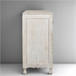 Taran Designs Monte 7-drawer Floral Carved Solid Wood Dresser in White