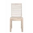 Taran Designs Maria Solid Wood Dining Chairs in White (Set of 2)