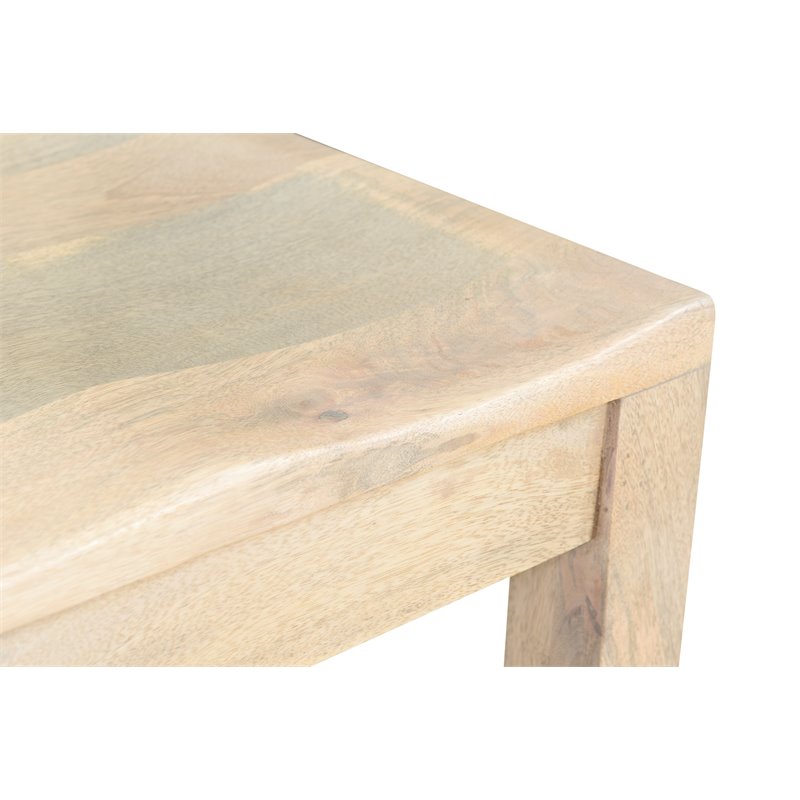 Taran Designs Maria Solid Wood Dining Chairs in White (Set of 2)