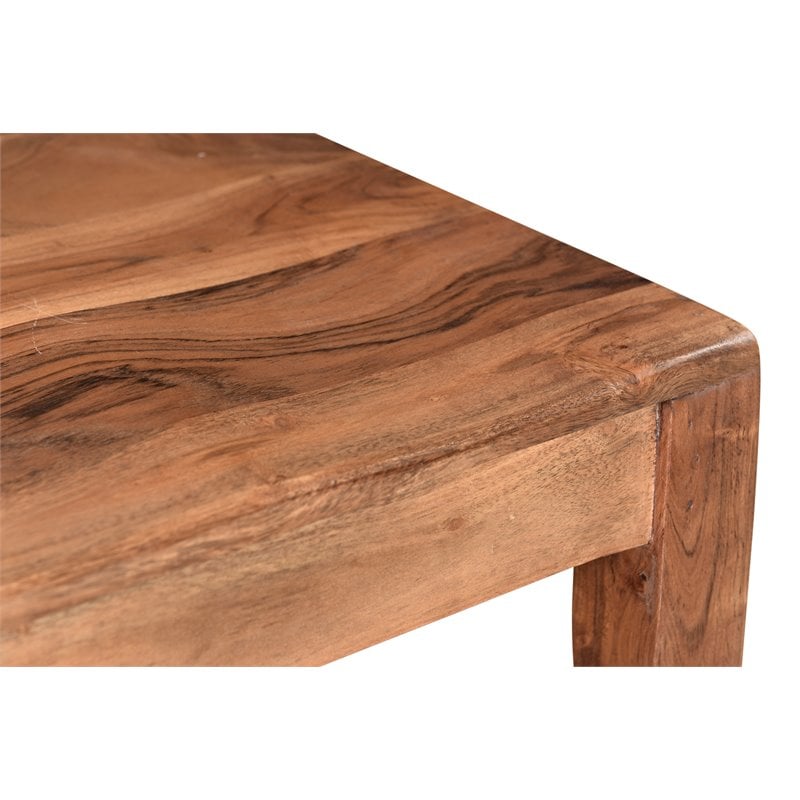 Taran Designs Harper Solid Wood Dining Chairs (Set of 2) in Brown