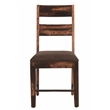 Taran Designs Darcy Solid Wood Dining Chairs (Set of 2) in Dark Brown