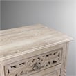 Taran Designs Monte 1-drawer 1-door Solid Wood Nightstand (Right) in White