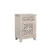 Taran Designs Monte 1-drawer 1-door Solid Wood Nightstand (Right) in White