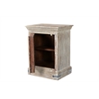 Taran Designs Baker 1-door Solid Wood Nightstand (Left) in White