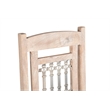 Taran Designs Milton Carved Solid Wood Dining Chairs (Set of 2) in White