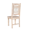 Taran Designs Milton Carved Solid Wood Dining Chairs (Set of 2) in White