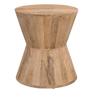 Taran Designs Maria Solid Wood Coffee Table in Brown