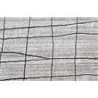 Taran Designs 6' x 9' Abstract Wool Area Rug in White/Dark Gray