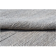 Taran Designs 8' x 10' Contemporary Abstract Stripe Wool Area Rug in Gray