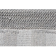 Taran Designs 8' x 10' Contemporary Abstract Stripe Wool Area Rug in Gray