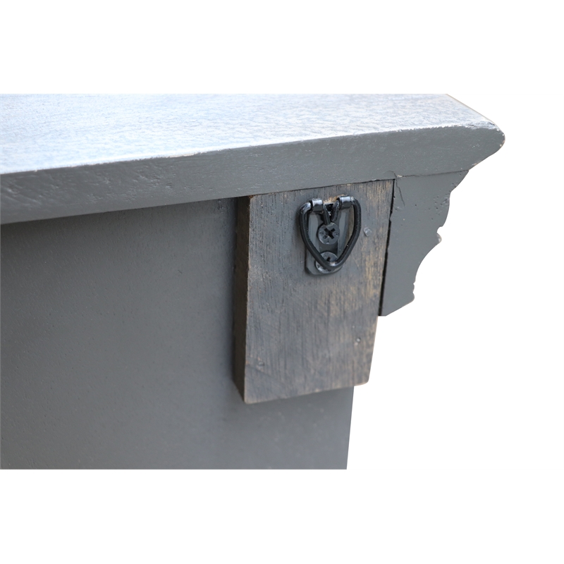 Taran Designs Baker 7-drawer Solid Wood Dresser in Dark Brown