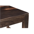 Taran Designs Darcy 7-piece Solid Wood Dining Set in Dark Brown