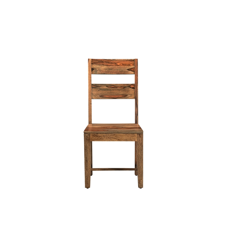 Taran Designs Darcy 9-piece Solid Wood Dining Set in Brown