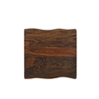 Taran Designs Darcy 2-piece Solid Wood Living Room Table Set in Dark Brown