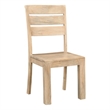 Taran Designs Lawrence Solid Wood Dining Chairs (Set of 2) in Beige