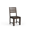 Taran Designs Bristol Solid Wood Dining Chairs (Set of 2) in Dark Brown
