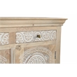 Taran Designs Isabella 2-drawer 2-door Solid Wood Sideboard in Beige/White