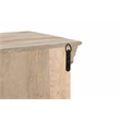 Taran Designs Isabella 2-drawer 2-door Solid Wood Sideboard in Beige/White