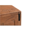 Taran Designs Oliver 6-drawer Live Edge Solid Wood Dresser in Brown/Black
