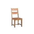 Taran Designs Warren 7-piece Live Edge Solid Wood Dining Set in Brown