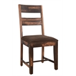 Taran Designs Darcy 7-piece Upholstered Solid Wood Dining Set in Dark Brown